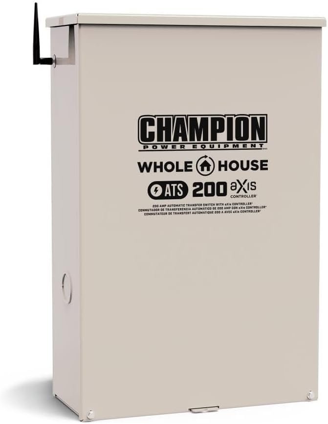 Champion Power Equipment 201222 22 kW aXis Home Standby Generator with 200A Whole House Switch