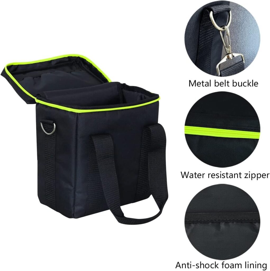 EnginStar Carrying Case Storage box for 150W Power Station, Travel Business Lunch Bag Shockproof Universal Compatible for Portable Power Station, Picnic Camping Wild Fishing Hunting