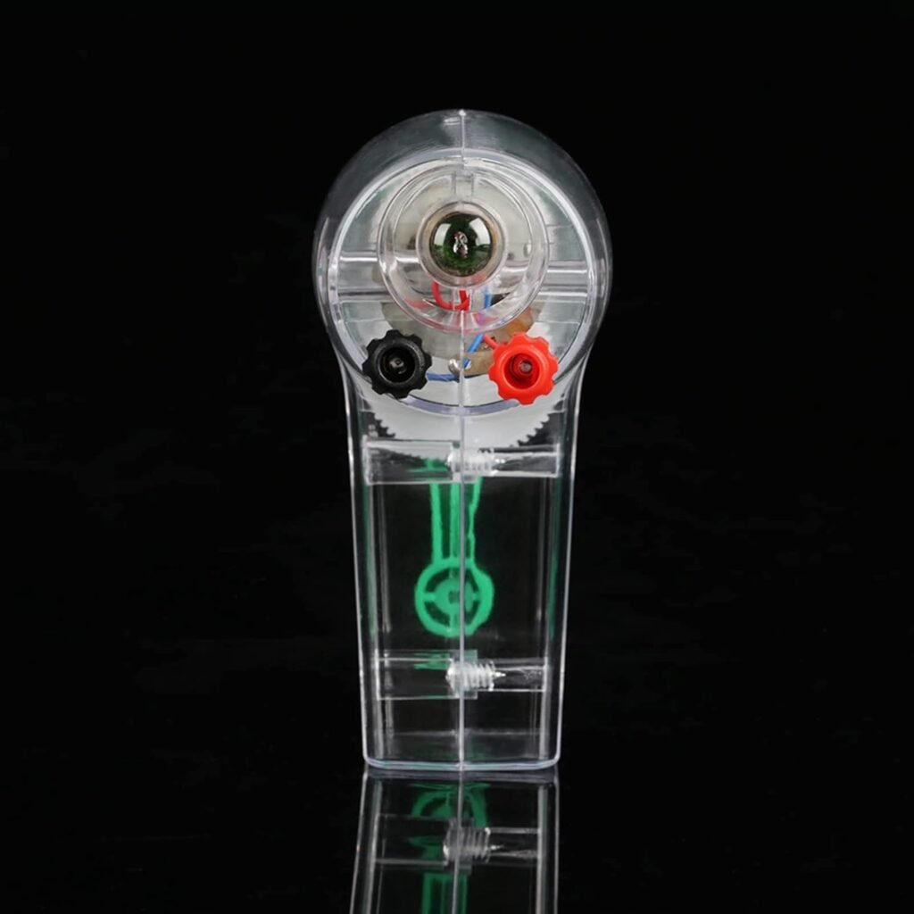 Hand Crank DC Generator, 6.3V 0.2A Manual Driven Electricity Generator Mechanical Emergency Power Supply Bulb Science Education Experiment for Home School Classroom Physics Teaching Demonstrations Hand Crank DC Generator, 6.3V 0.2A Manual Driven Electricity Generator Mechanical Emergency Power Supply Bulb Science Education Experiment for Home School Classroom Physics Teaching Demonstrations