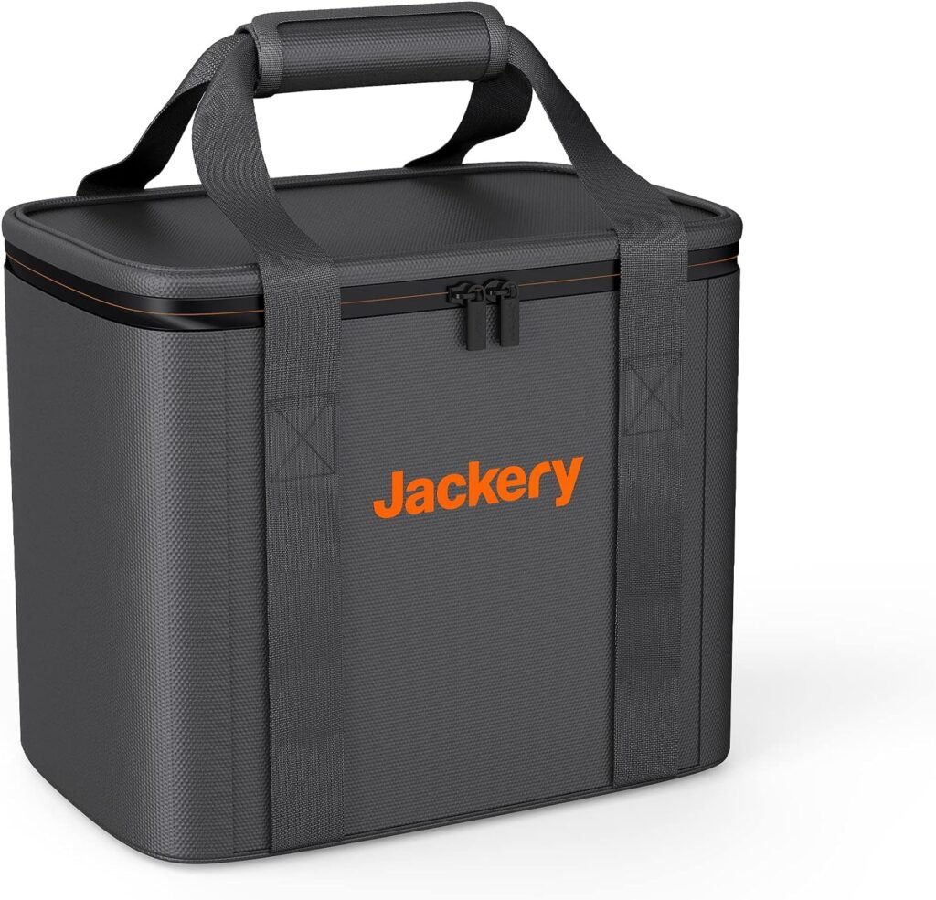 Jackery Carrying Case Bag (S Size) for Explorer 240/300 / 500 Portable Power Station - Black (Power Station Not Included)