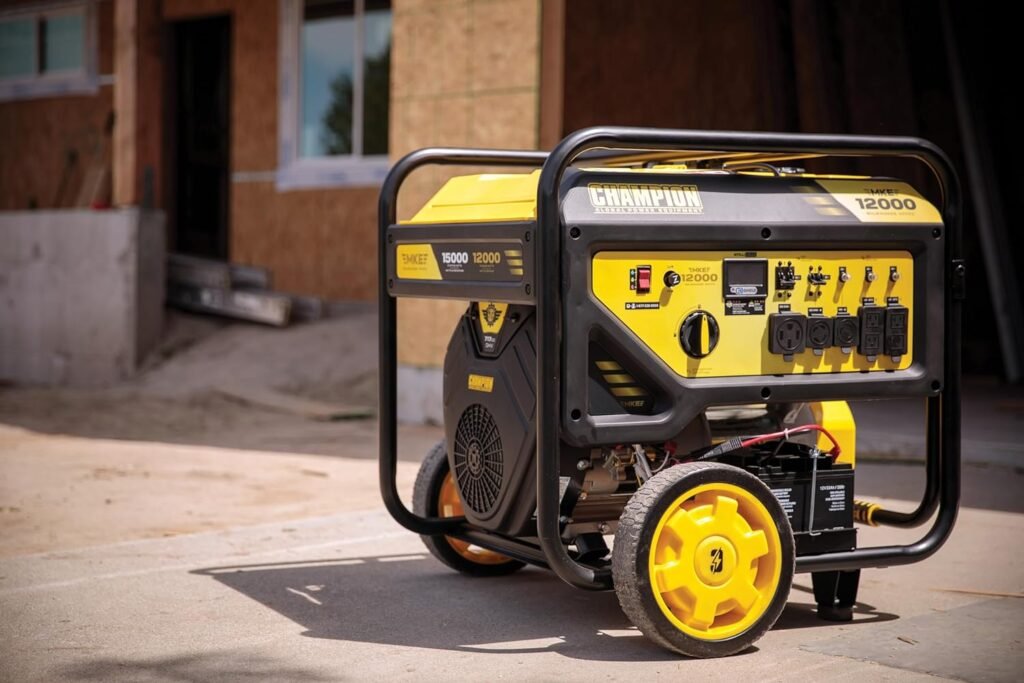 Champion Power Equipment 15,000-Watt MKE Series Portable Generator with Electric Start and CO Shield
