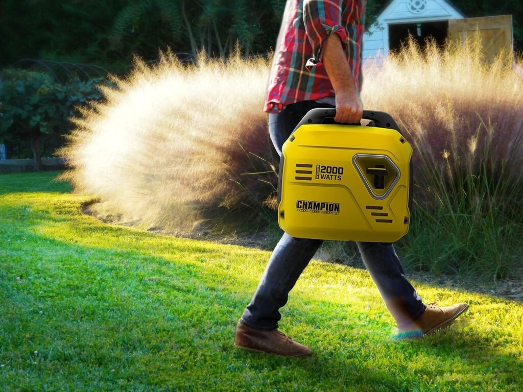 Champion Power Equipment 2000-Watt Dual Fuel Ultralight Portable Inverter Generator with Quiet Technology