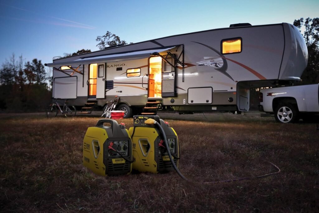 Champion Power Equipment 2000-Watt Dual Fuel Ultralight Portable Inverter Generator with Quiet Technology