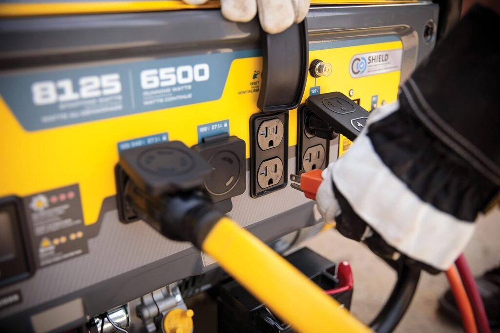 Champion Power Equipment 8125-Watt Electric Start ChampionPRO Commercial Grade OSHA Compliant Portable Generator with CO Shield