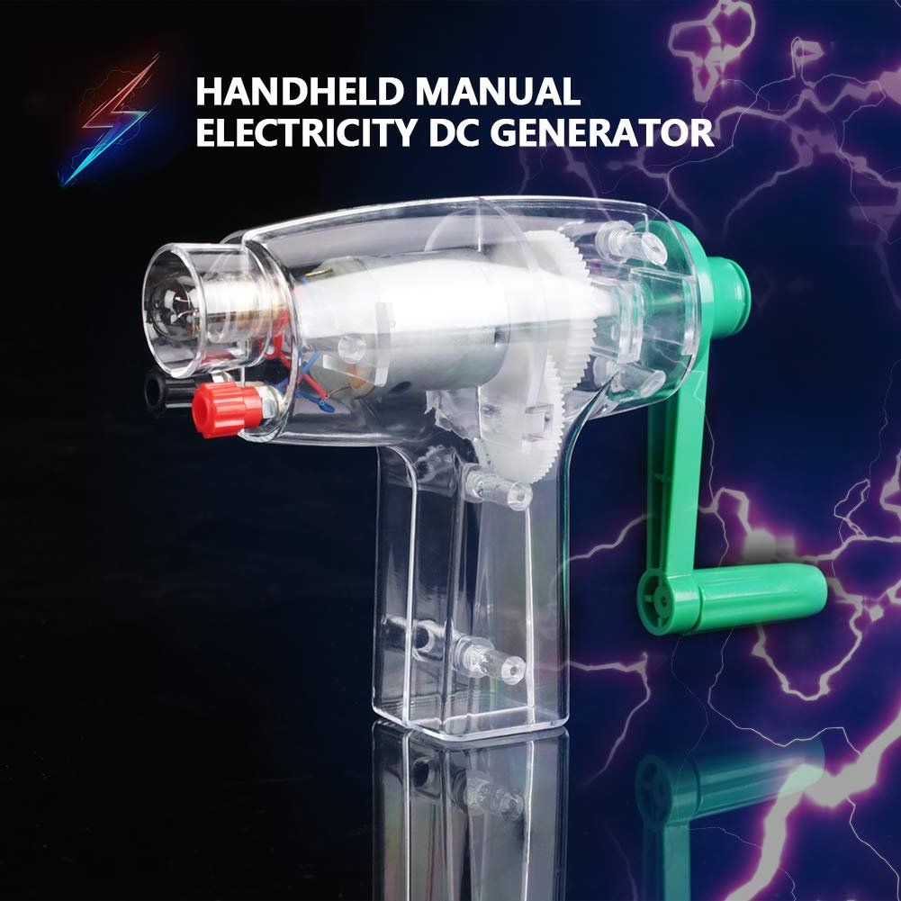 Electricity Generator, Mechanical Hand Crank Generator for Household and Outdoor Emergency