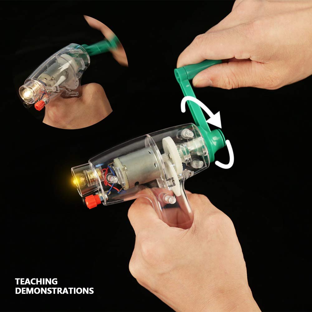 Electricity Generator, Mechanical Hand Crank Generator for Household and Outdoor Emergency