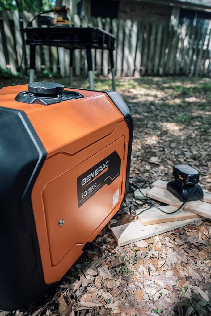 Generac 8251 GP2500i 2,500-Watt Gas Powered Portable Inverter Generator - Compact and Lightweight Design - Produces Clean, Stable Power - COsense Technology