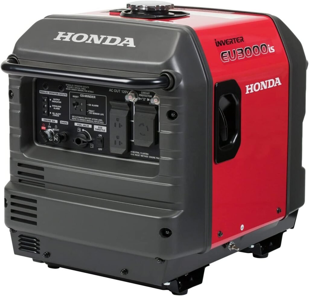 Honda EU3000IS1AN 3000-Watt 120-Volt Inverter Generator with CO-MINDER - 49-State