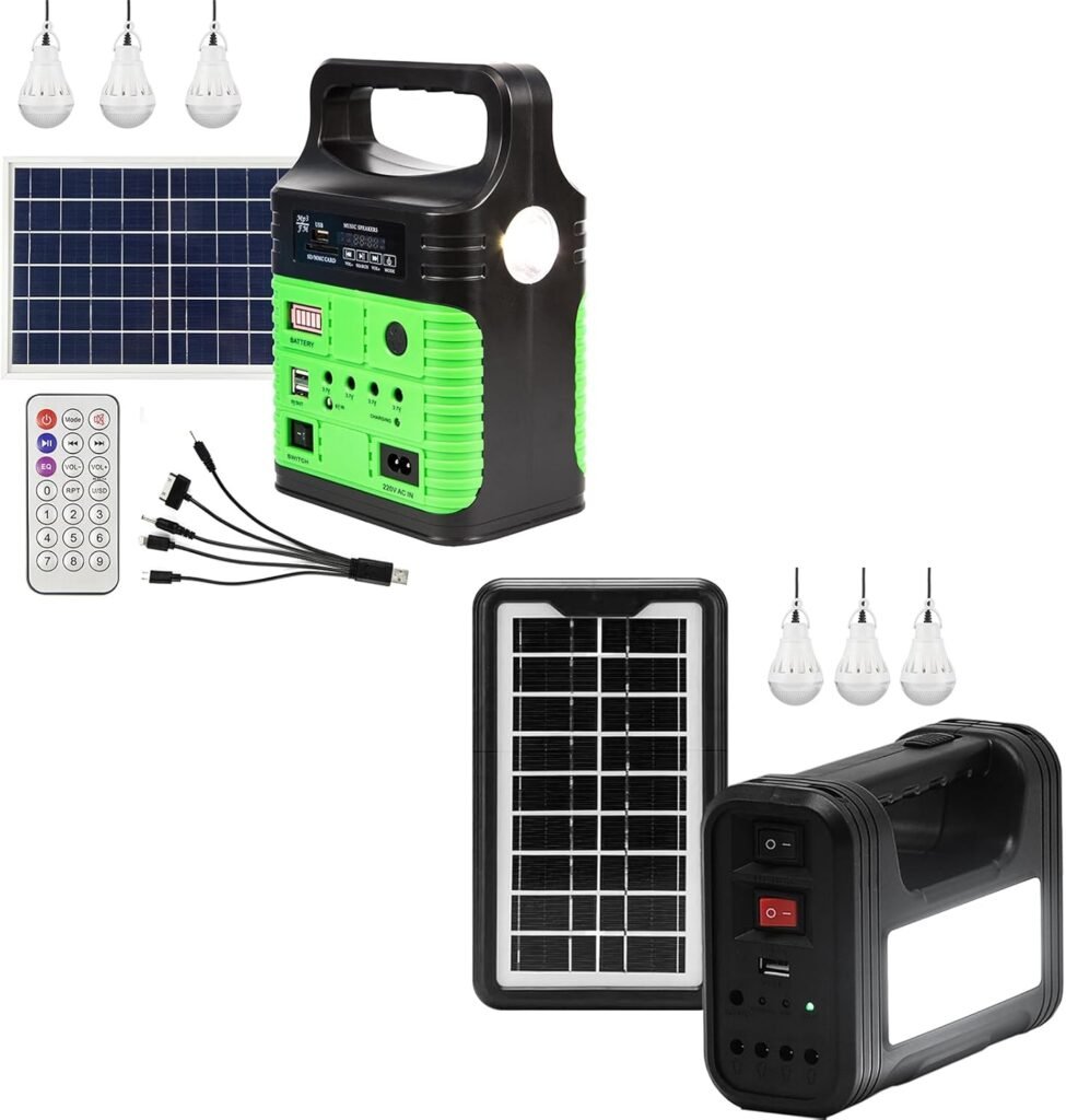 Solar Generators for Home Use - Portable Power Station with Solar Panel for Camping,solar powered Generator