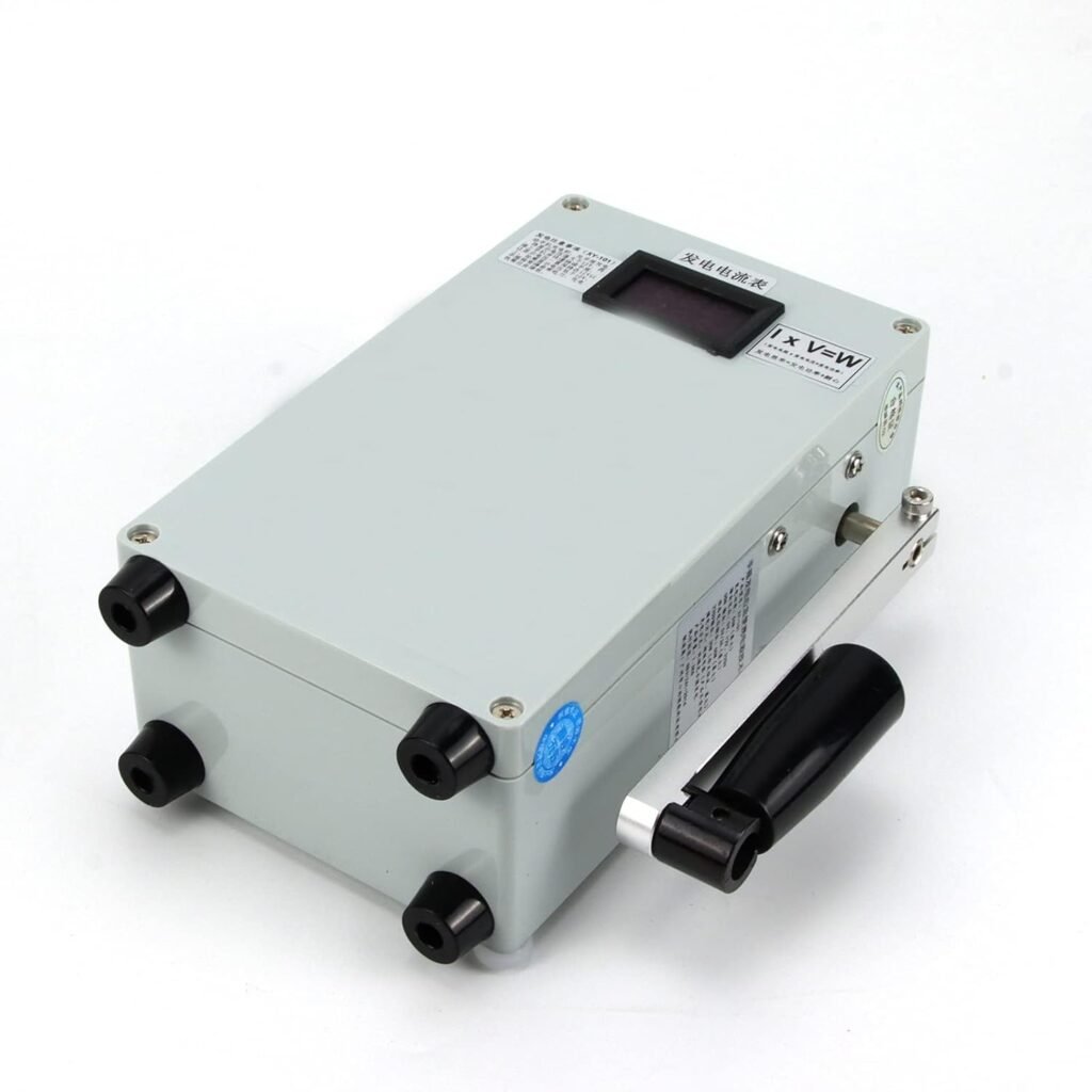 20W 5V220V Portable Hand Generator Small Manual Generator Charger Set Manual Crank Generator For Travel And Camping