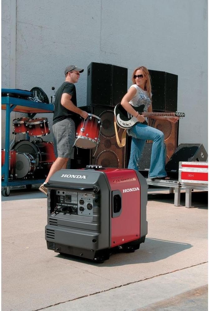 Honda Power Equipment EU3000IS 3000W 120V Portable Home Gas Power Generator