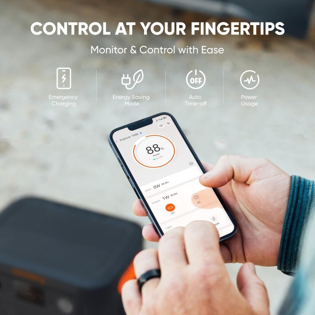 Jackery Explorer 240 v2 Portable Power Station 2024 New Version, 256Wh LiFePO4 Battery with 300W AC/100W USB-C Output, 1Hr Fast Charging, Versatile Scenarios-Outdoor/Camping/RV/Travel/Emergency Backup
