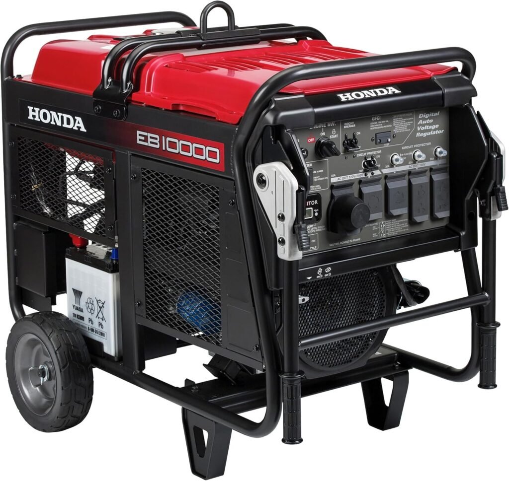 Honda Portable Generator - 10,000 Surge Watts, Model# EB10000AG