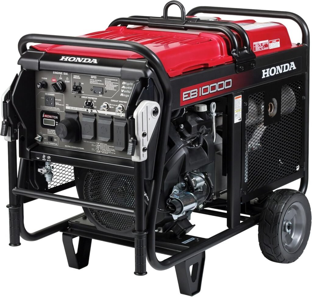 Honda Portable Generator - 10,000 Surge Watts, Model# EB10000AG