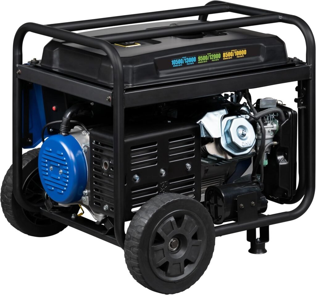 Westinghouse Outdoor Power Equipment 13500 Peak Watt Tri-Fuel Home Backup Portable Generator, Remote Electric Start, Transfer Switch Ready, Gas, Propane, and Natural Gas Powered