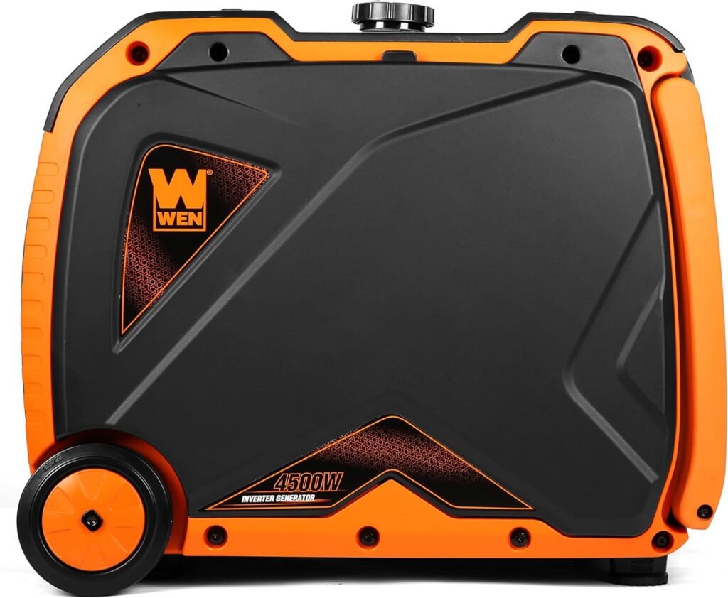 WEN 56450i Super Quiet 4500-Watt RV-Ready Portable Inverter Generator with Fuel Shut-Off