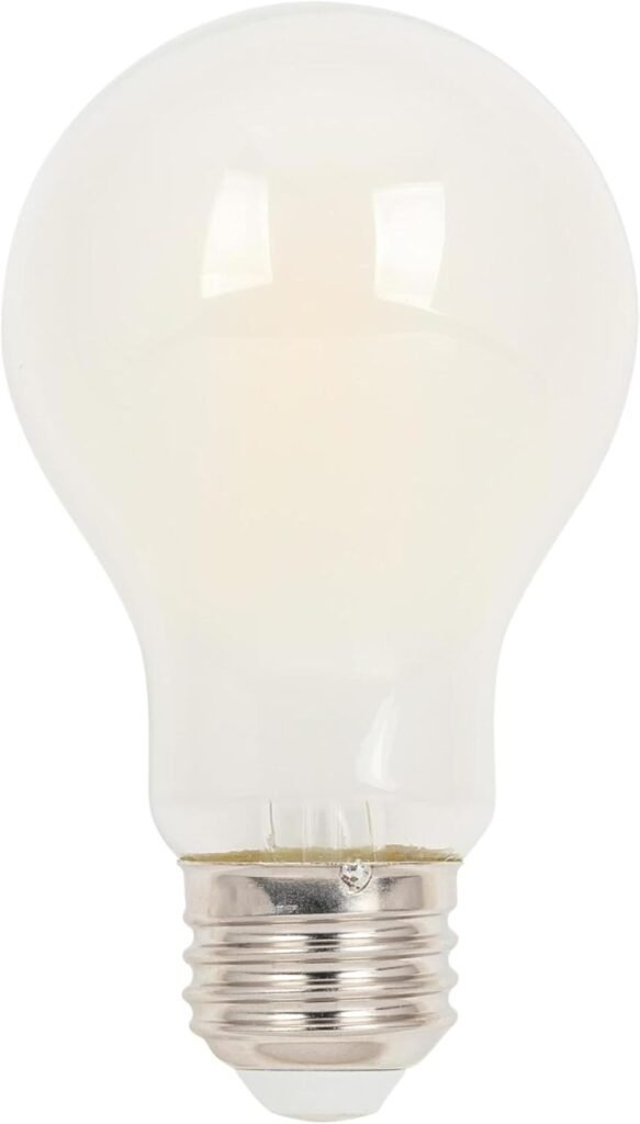 Westinghouse Lighting 5326020 6.5 Watt (60 Watt Equivalent) A19 Dimmable Soft White Filament LED Light Bulb, Medium Base, 6 Pack