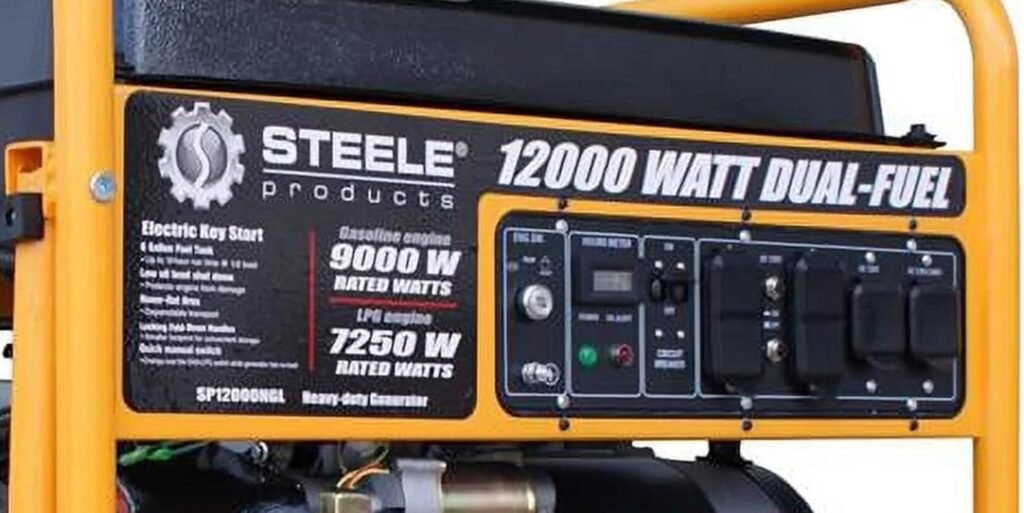 12,000W DUAL FUEL GENERATOR