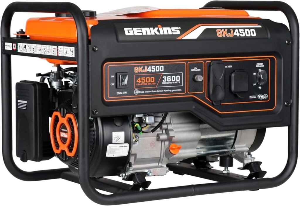 4500 Watt Dual Fuel Generator Propane  Gas