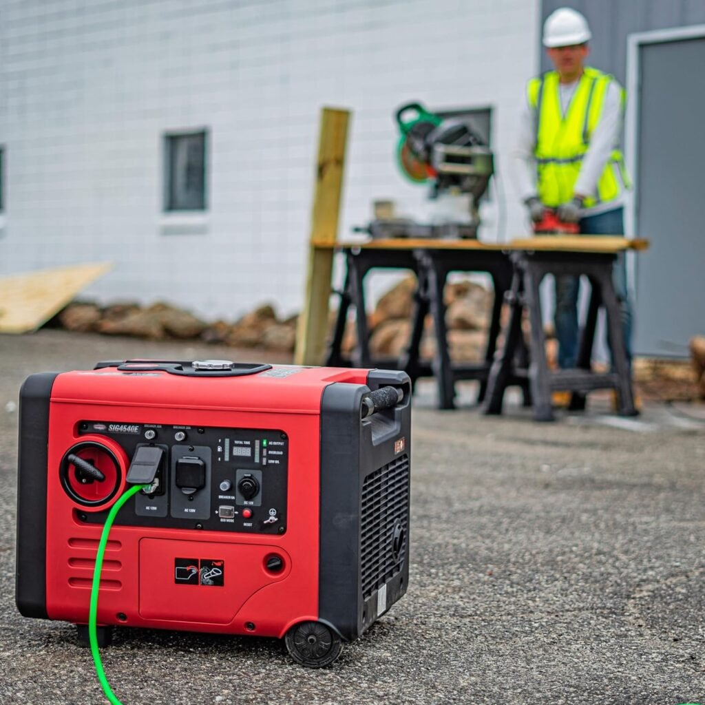 SIMPSON Cleaning SIG2218 Portable Gas Inverter Generator Power Station for Camping, RV, Home Use, Construction, and More, 2200 Starting Watts 1800 Running Watts