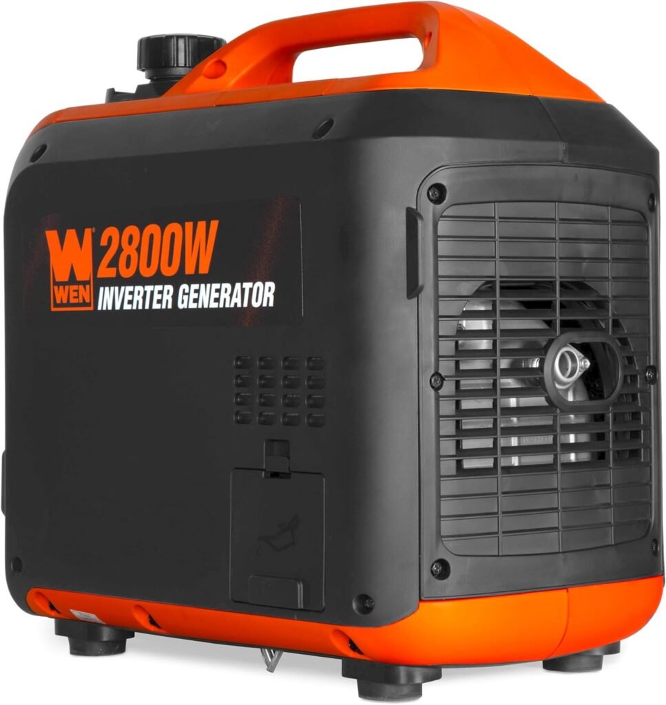 WEN 2800-Watt Inverter Generator, Quiet, Portable, and Lightweight with Fuel Shut Off and CO Watchdog (56280iX)