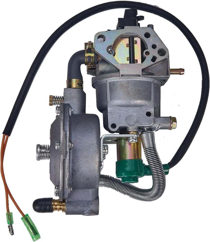 manual choke GX390 188F Generator Dual Fuel Carburetor LPG CNG Conversion Kit for Honda GX390 188F 4.5KW-6.5KW Gasoline Generator Replace For Predator 7000 8500 8750 9000