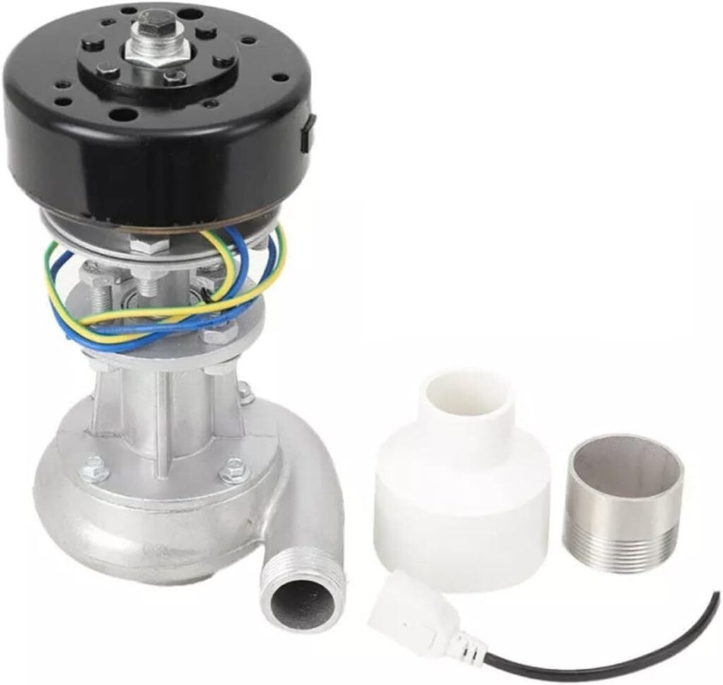 1000W Micro Hydroelectric Generator 110‑220V 3500RPM Aluminum Alloy Water Turbine For Outdoor Lighting, Computer, TV, Camping