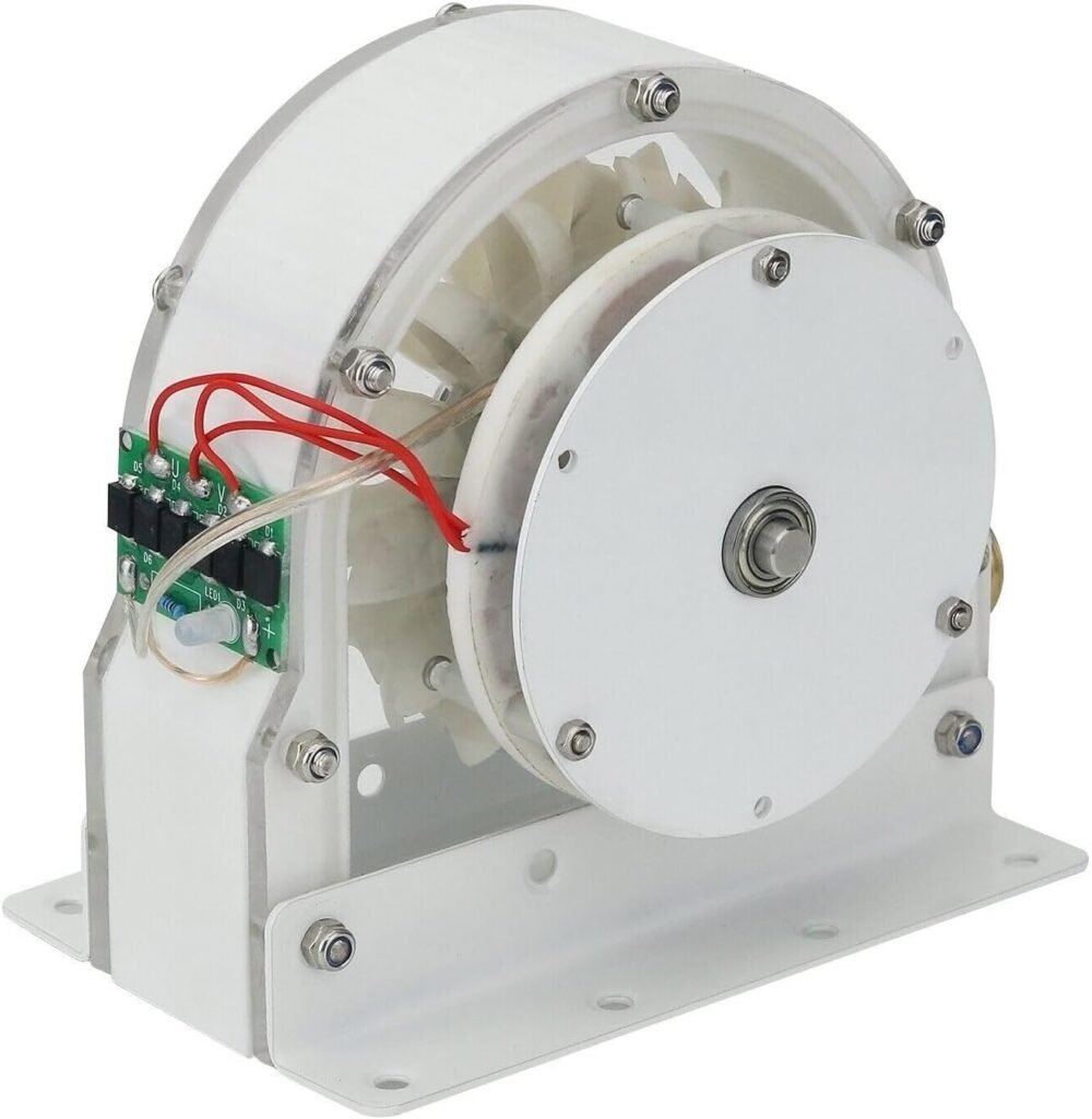 100W Micro Hydroelectric Generator - Compact 50-2000RPM DIY Impulse Turbine System for Home Energy  Water Power Solutions, Renewable Energy Source, Eco-Friendly