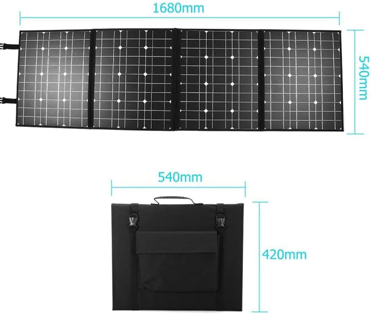 AIZYR 18V 400W DC Foldable Solar Panel Review - Top Outdoor Generators ...