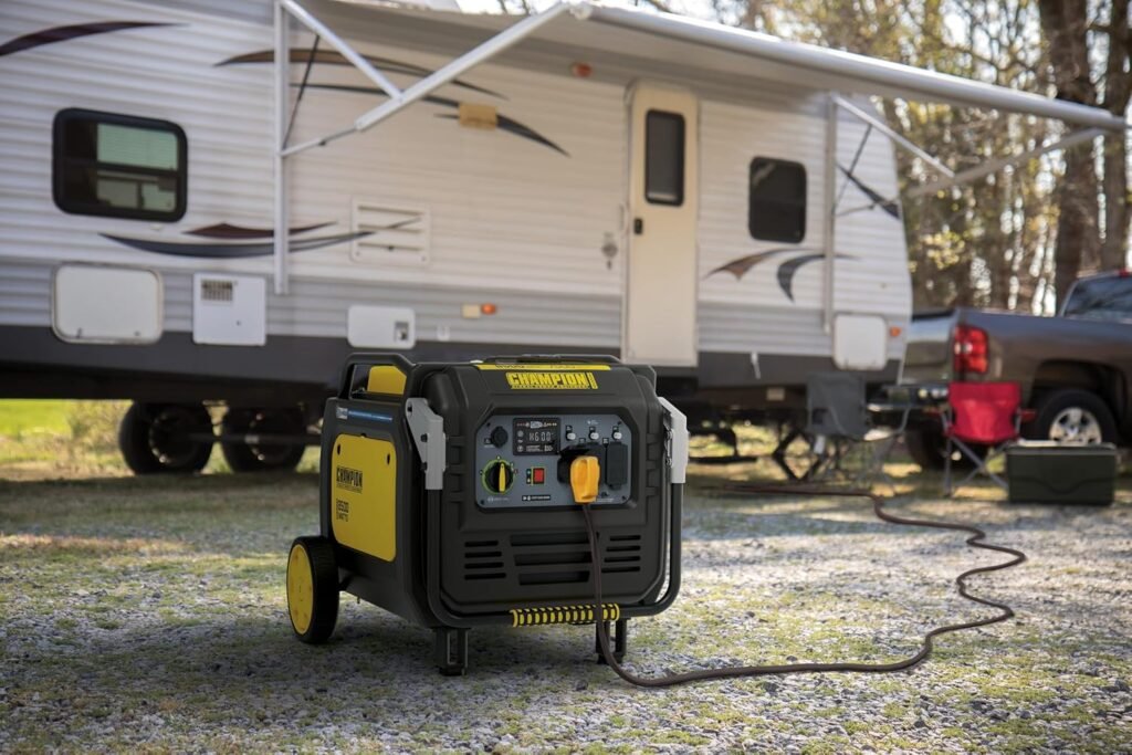 Champion Power Equipment 8500-Watt Electric Start Home Backup Portable Inverter Generator with Quiet Technology and CO Shield