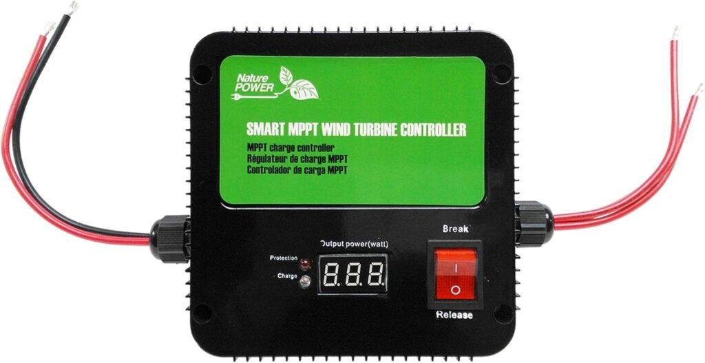 Nature Power 70501 500W Wind Turbine Power Generator, Black