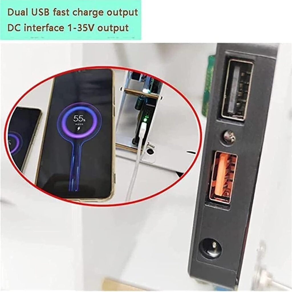 Pedal Generator,Pedal Generator Foot-Operated,Power Box Pedal Generator,Fast Charge Output,50w/100w,Supply Emergency Charger, DC Output 135V Dual USB,for Camping Outdoor,50W