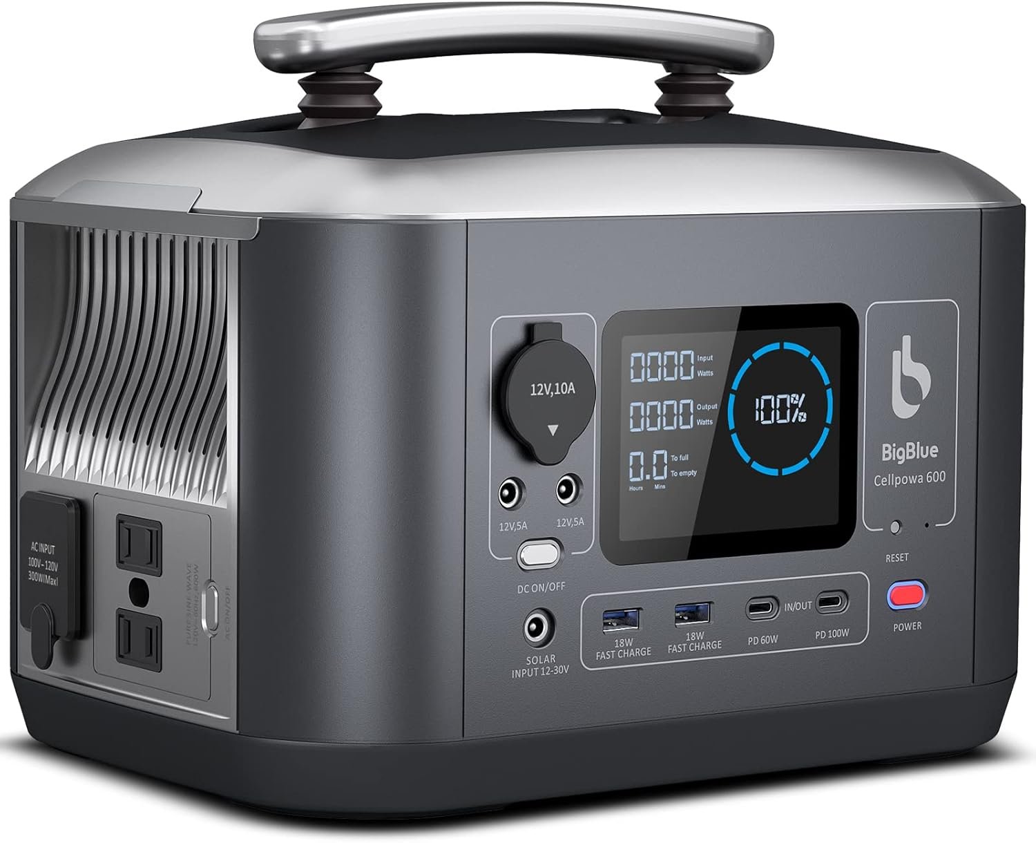 [Returnable]BigBlue 537.5Wh/600W Portable Power Station Review - Top ...