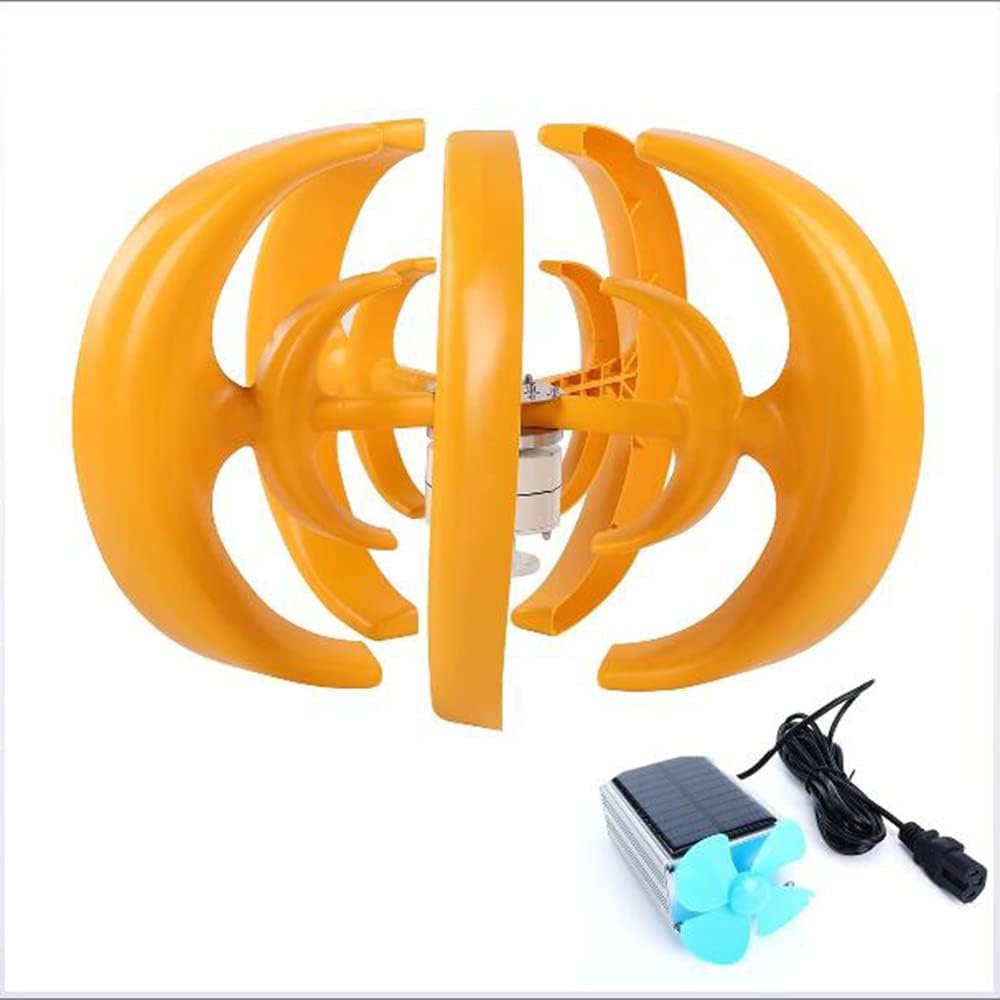12000W Lantern Wind Turbines Generator Vertical Axis Motor Kit for Home Hybrids Streetlight Use Electromagnetic,12V24V48V,220v