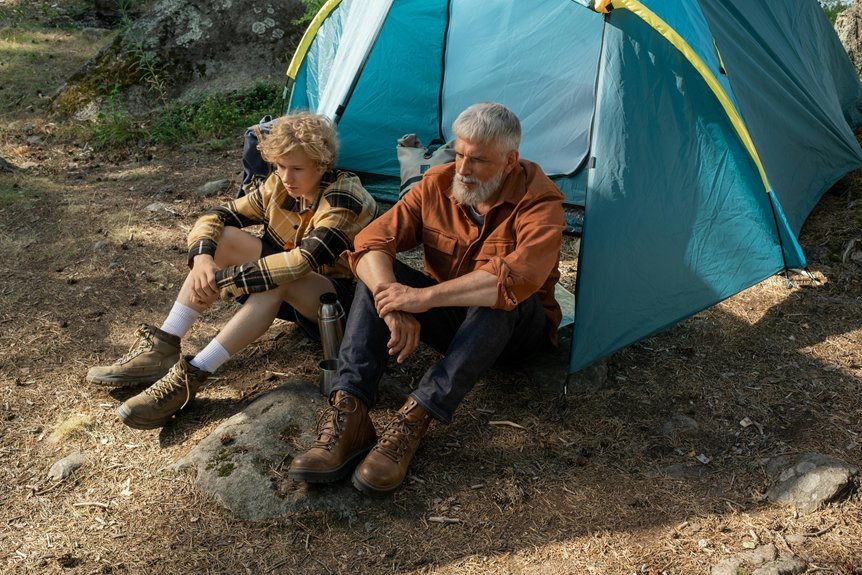 silent camping power source