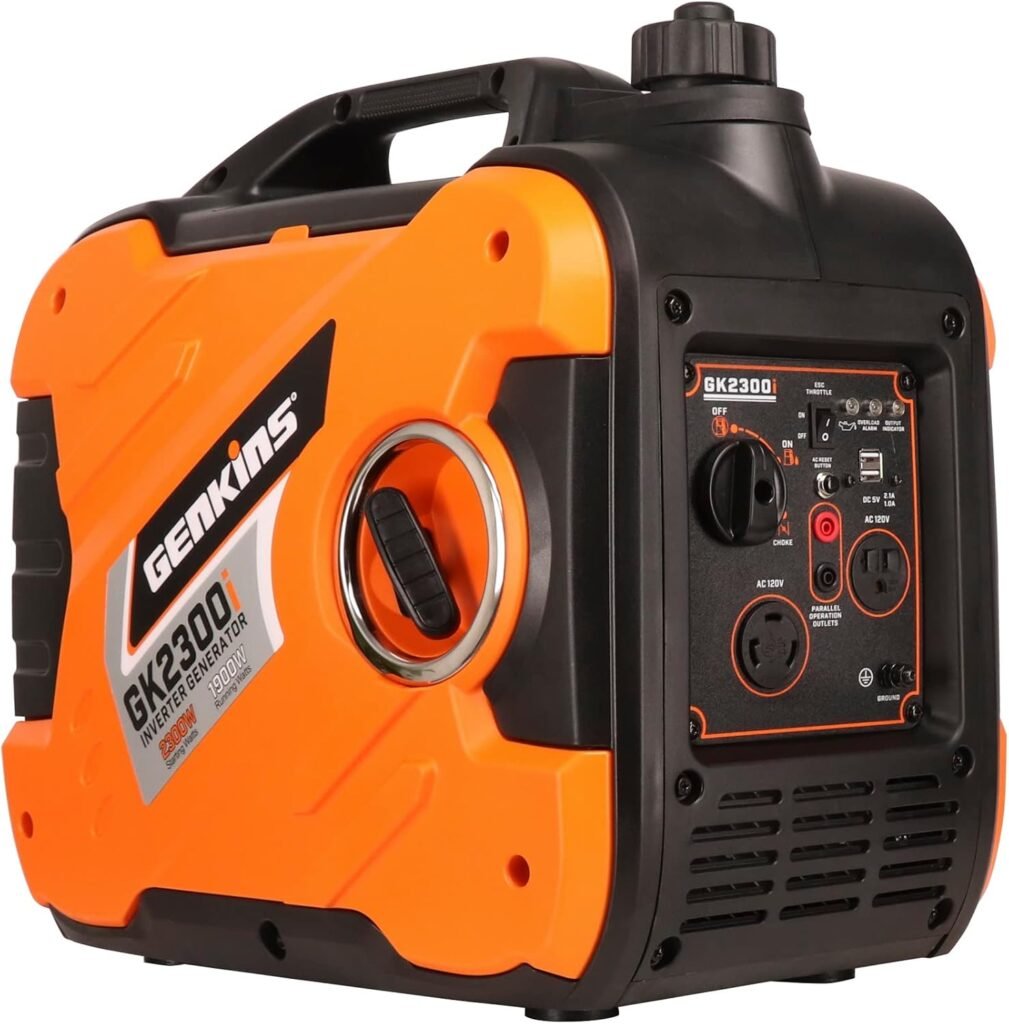 2300 Watt Portable Inverter Generator Ultra Quiet Gas Powered RV Ready CARB EPA Complied Ship to 50 States  Puerto Rico