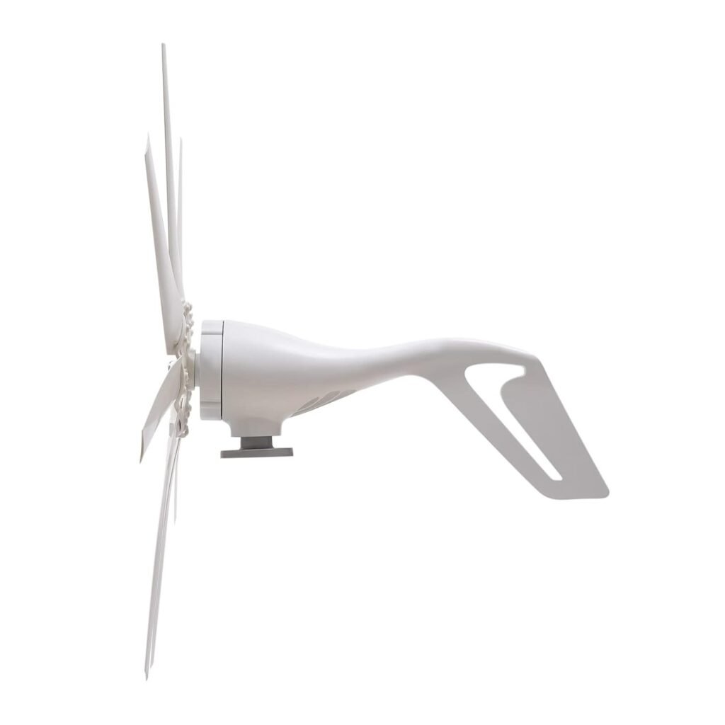 DYRABREST 600W Wind Turbine Generator Kit, Wind Solar Hybrid System with 8 Blades, Quiet Operation for Residential and Camping Use