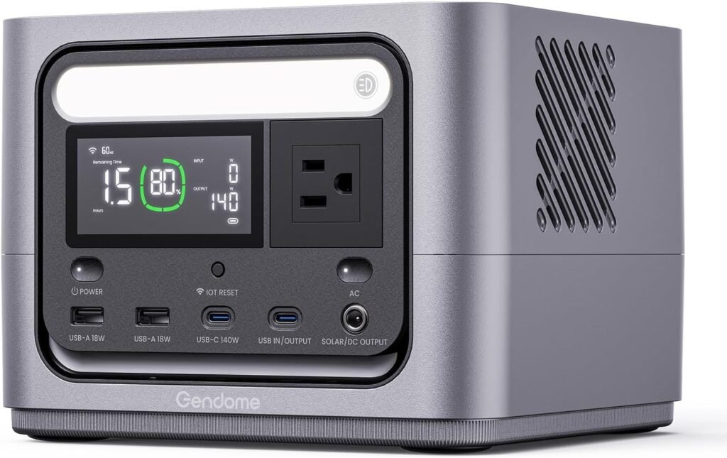 Go 300 Portable Power Station, 288Wh LiFePO4 Battery with 300W AC Outlet, Dual 140W USB-C Ports PD 3.1 Fast Charging, Solar Generator for Home Backup, Outdoor Camping, Travel, and Emergencies