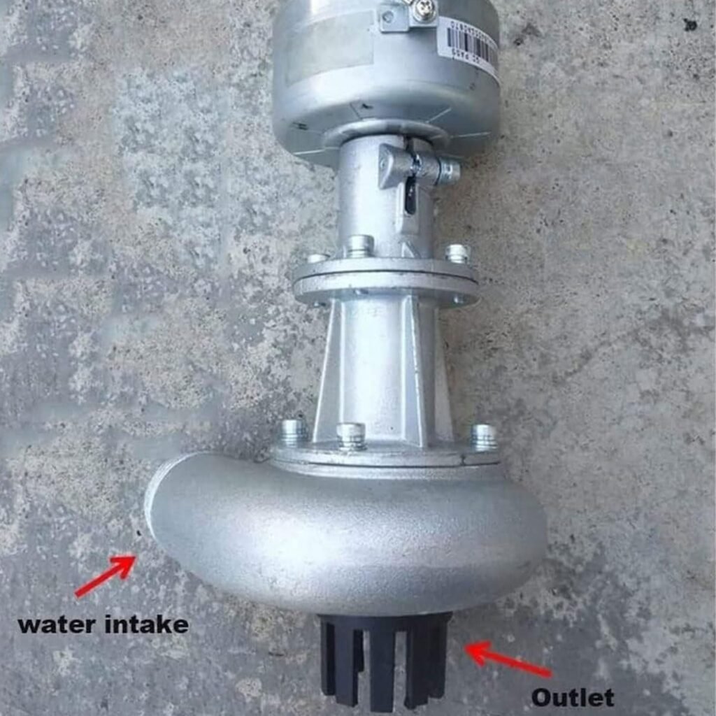 Water Turbine Generator, 500W Hydroelectric Power Generator, 220V Micro Hydroelectric Generator, Small Outdoor Generator for Creek River Camping