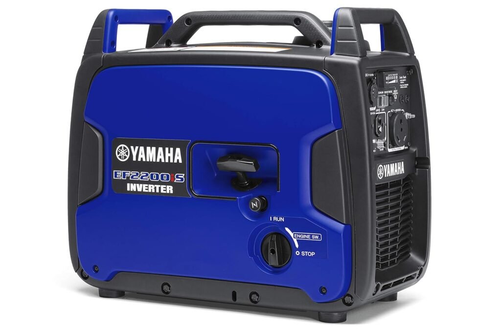 YAMAHA EF2200iS Inverter Generator, 2200 Watts, Blue