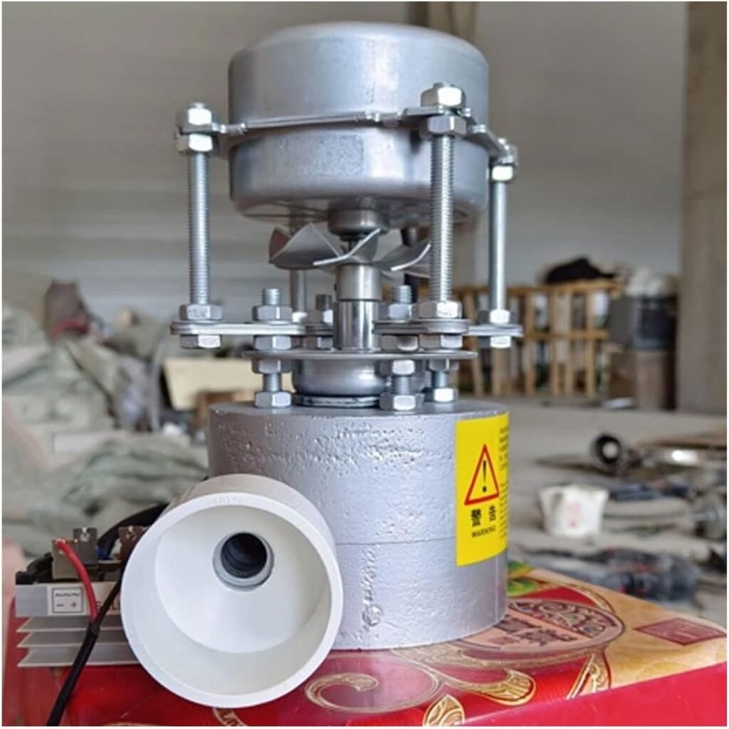 1000W Water Turbine Generator 220V Hydroelectric Power Generator High Power Micro Hydro Generator Outdoor Water Turbine for Camping