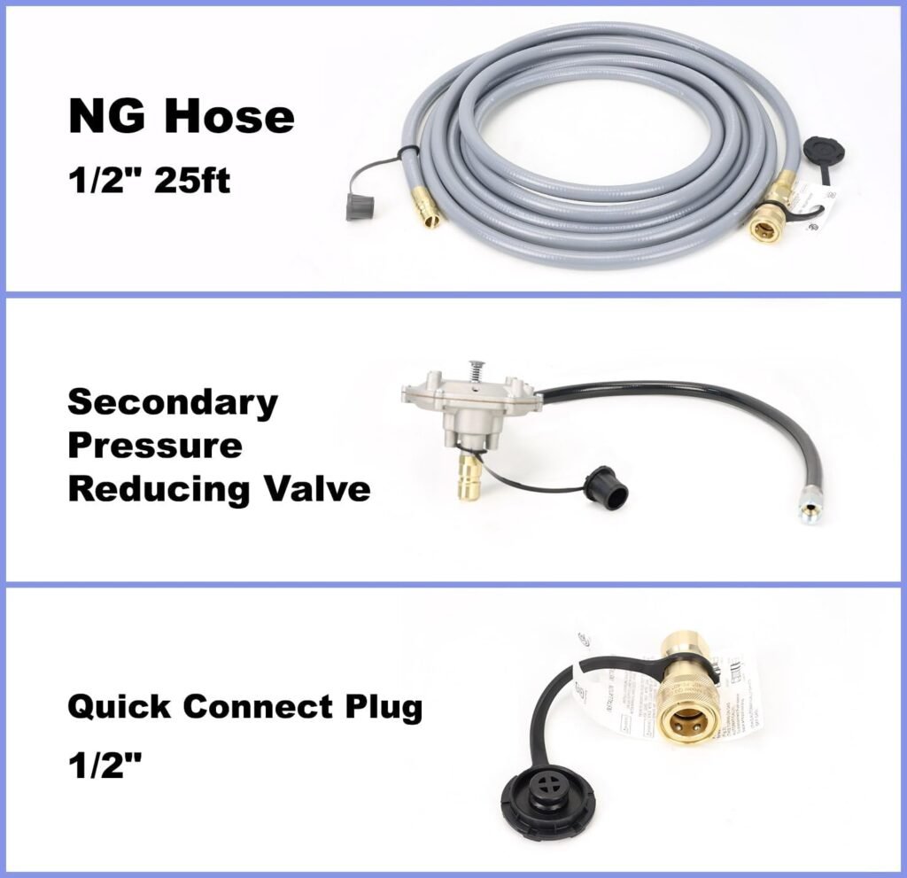 DK Generator Conversion Kit Transfer Gas to NG Powered, Quick Conversion, Easy to Use