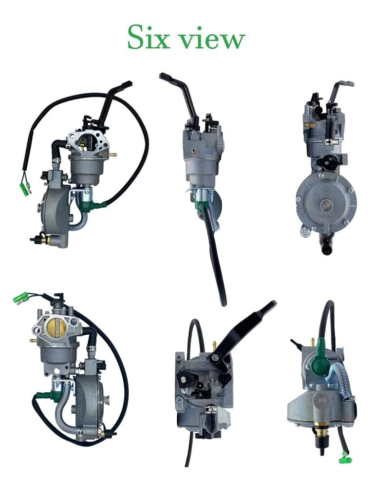 YAMAKATO 389cc 420cc Tri Dual Generator Carburetor Gas to LPG CNG Conversion Kit OEM for Fuel Generac Predator Champion Duromax Honda etc. 459cc 338cc 301cc GX270 GX340 GX390 Manual