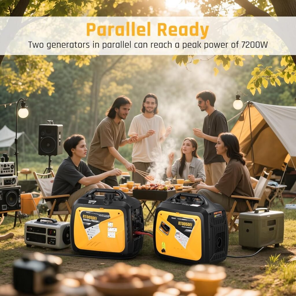 5000 Watts Portable Dual Fuel Inverter Generator– Small Gasoline LPG Powered for Home Backup, Camping, RV, Tailgating with CO Protection, Eco Mode, Recoil/Electric/Remote Start, Parallel Capable 5000 Watts Portable Dual Fuel Inverter Generator– Small Gasoline LPG Powered for Home Backup, Camping, RV, Tailgating with CO Protection, Eco Mode, Recoil/Electric/Remote Start, Parallel Capable