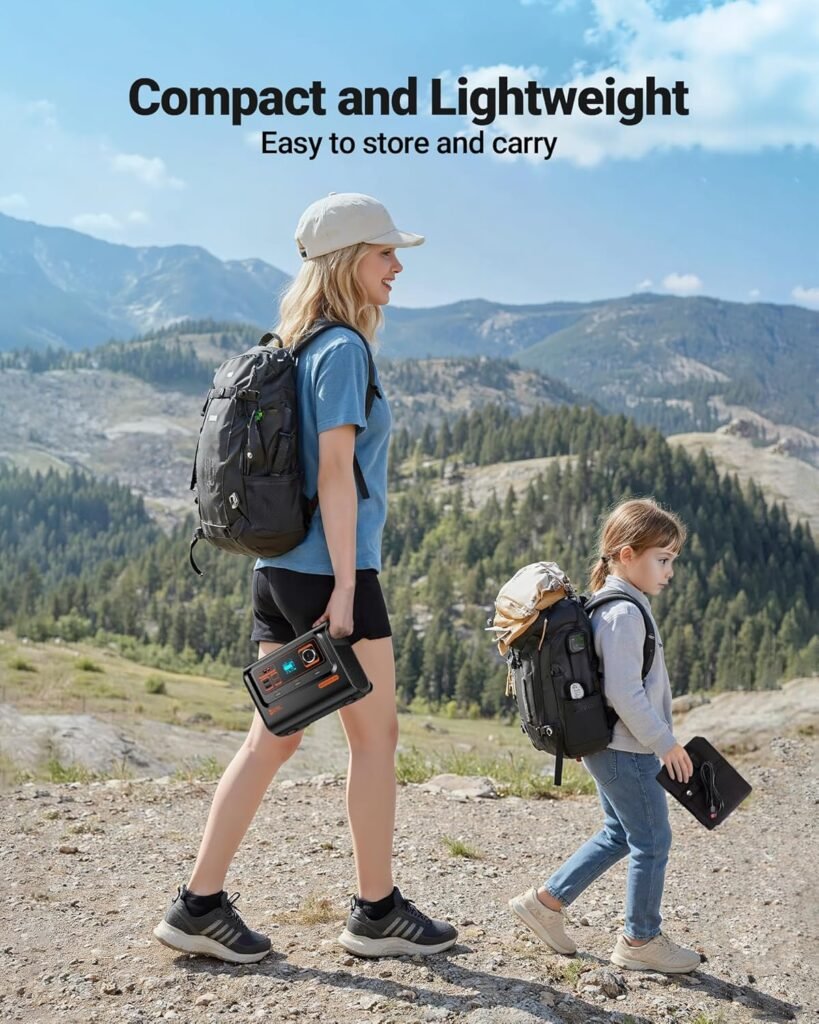 EBL Booster 300W Portable Power Station with 40W Solar Panel, 300W AC/60W USB-C Fast Charging, Solar Generator for Outdoor Adventures, 238Wh LiFePO4 Battery Bank for Camping, Home Backup  Emergencies EBL Booster 300W Portable Power Station with 40W Solar Panel, 300W AC/60W USB-C Fast Charging, Solar Generator for Outdoor Adventures, 238Wh LiFePO4 Battery Bank for Camping, Home Backup  Emergencies