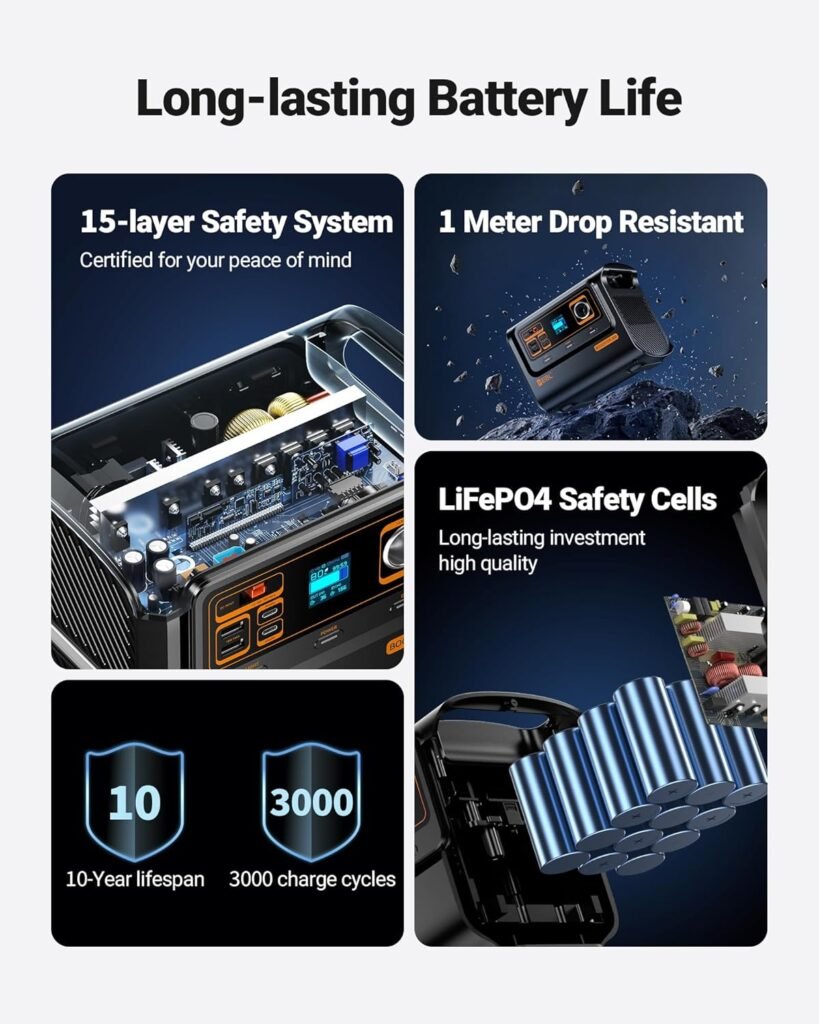 EBL Booster 300W Portable Power Station with 40W Solar Panel, 300W AC/60W USB-C Fast Charging, Solar Generator for Outdoor Adventures, 238Wh LiFePO4 Battery Bank for Camping, Home Backup  Emergencies EBL Booster 300W Portable Power Station with 40W Solar Panel, 300W AC/60W USB-C Fast Charging, Solar Generator for Outdoor Adventures, 238Wh LiFePO4 Battery Bank for Camping, Home Backup  Emergencies