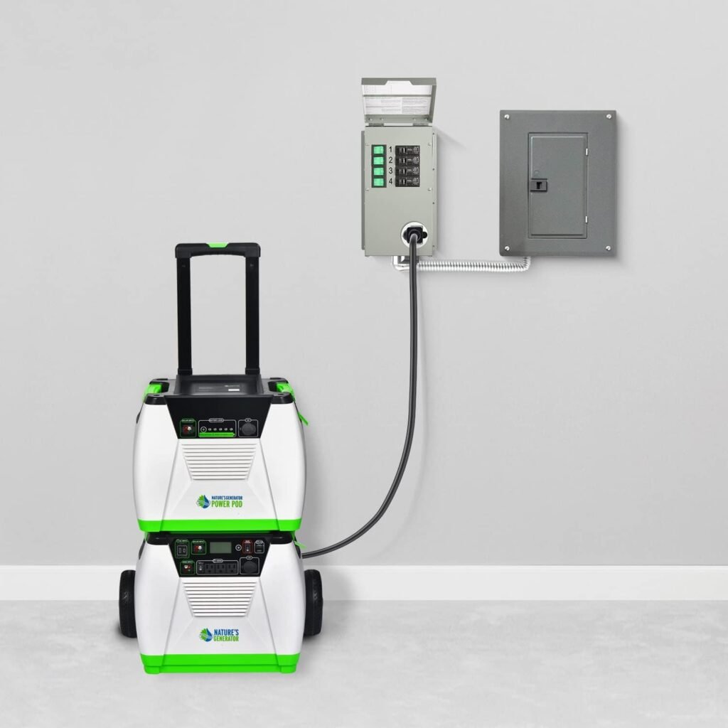 Natures Generator Gold System 1800W Solar  Wind Powered Pure Sine Wave Generator + 100W Solar Panel