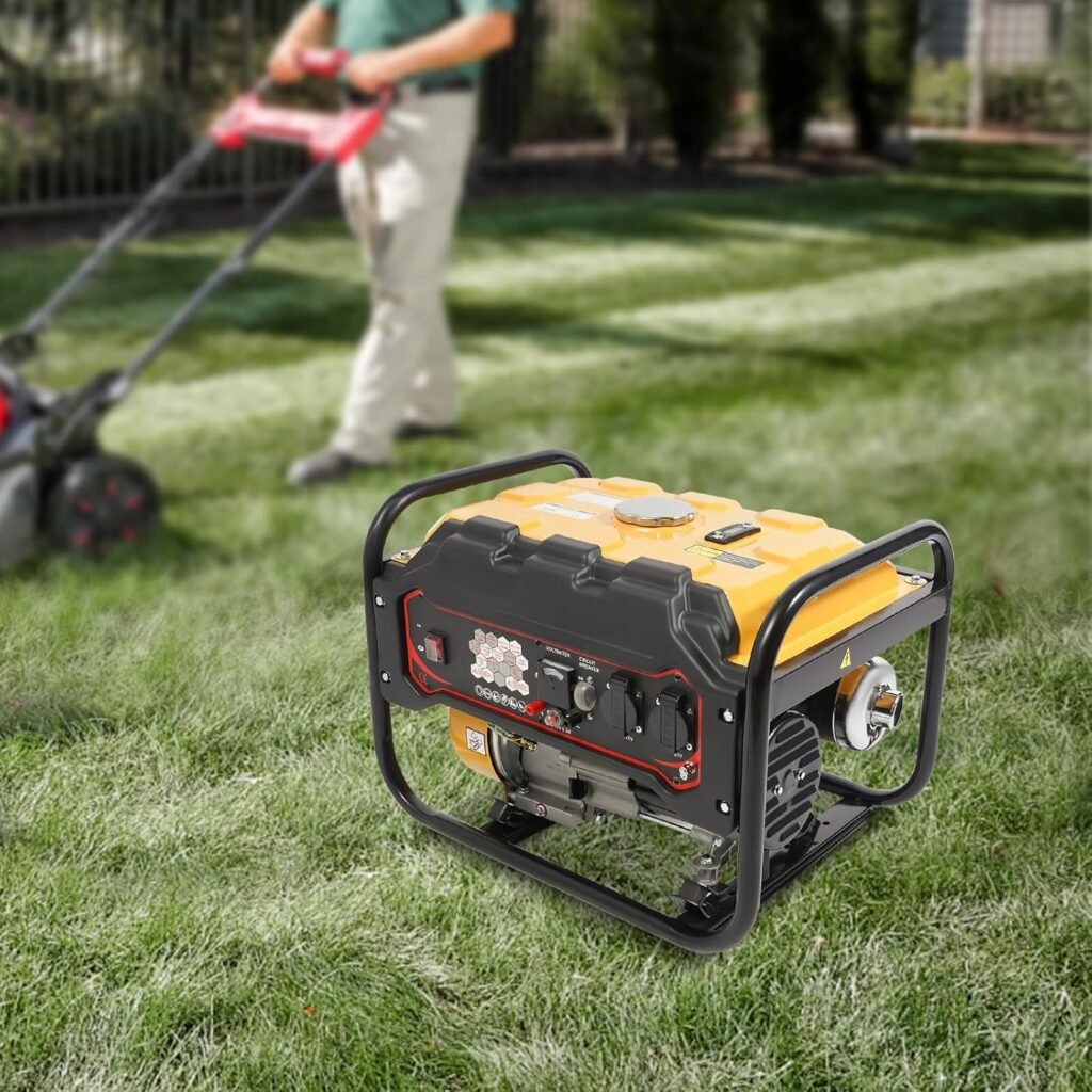 Portable Generator 6.5hp 4-Stroke Gasoline Generator Recoil Start Gas Powered Generators with Sturdy Frame Single Cylinder Air-Cooled For Emergency Backup Power 12v Portable Generator 6.5hp 4-Stroke Gasoline Generator Recoil Start Gas Powered Generators with Sturdy Frame Single Cylinder Air-Cooled For Emergency Backup Power 12v