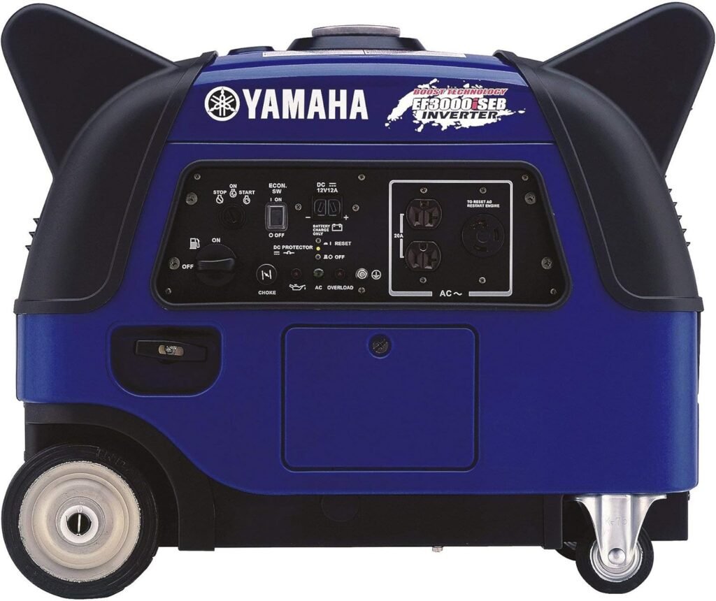 Yamaha EF3000iSEB, 2800 Running Watts/3500 Starting Watts, Gas Powered Portable Inverter