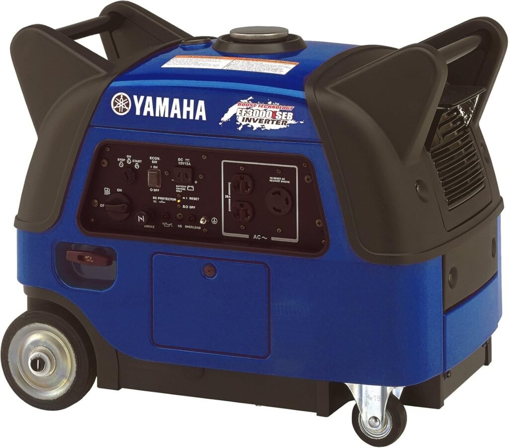 Yamaha EF3000iSEB, 2800 Running Watts/3500 Starting Watts, Gas Powered Portable Inverter